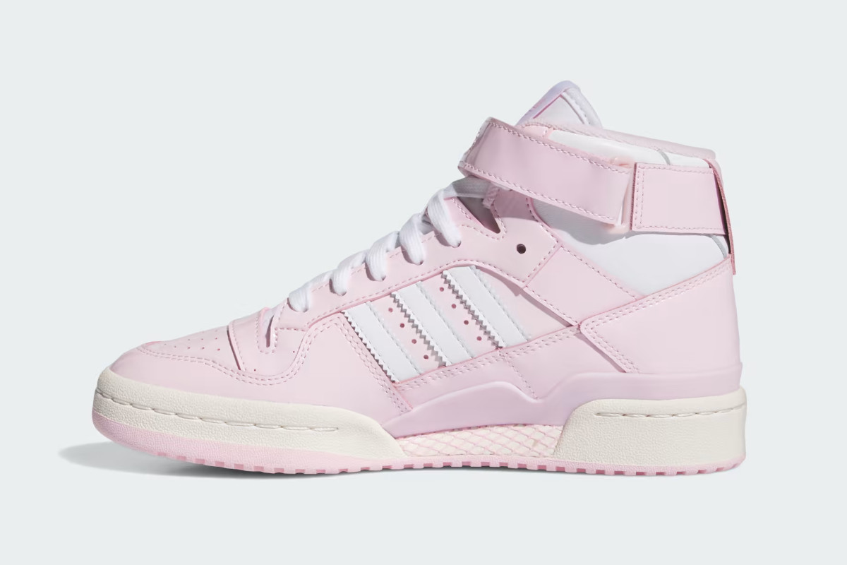 Adidas Forum Mid Pink White Cream Ie7417 6