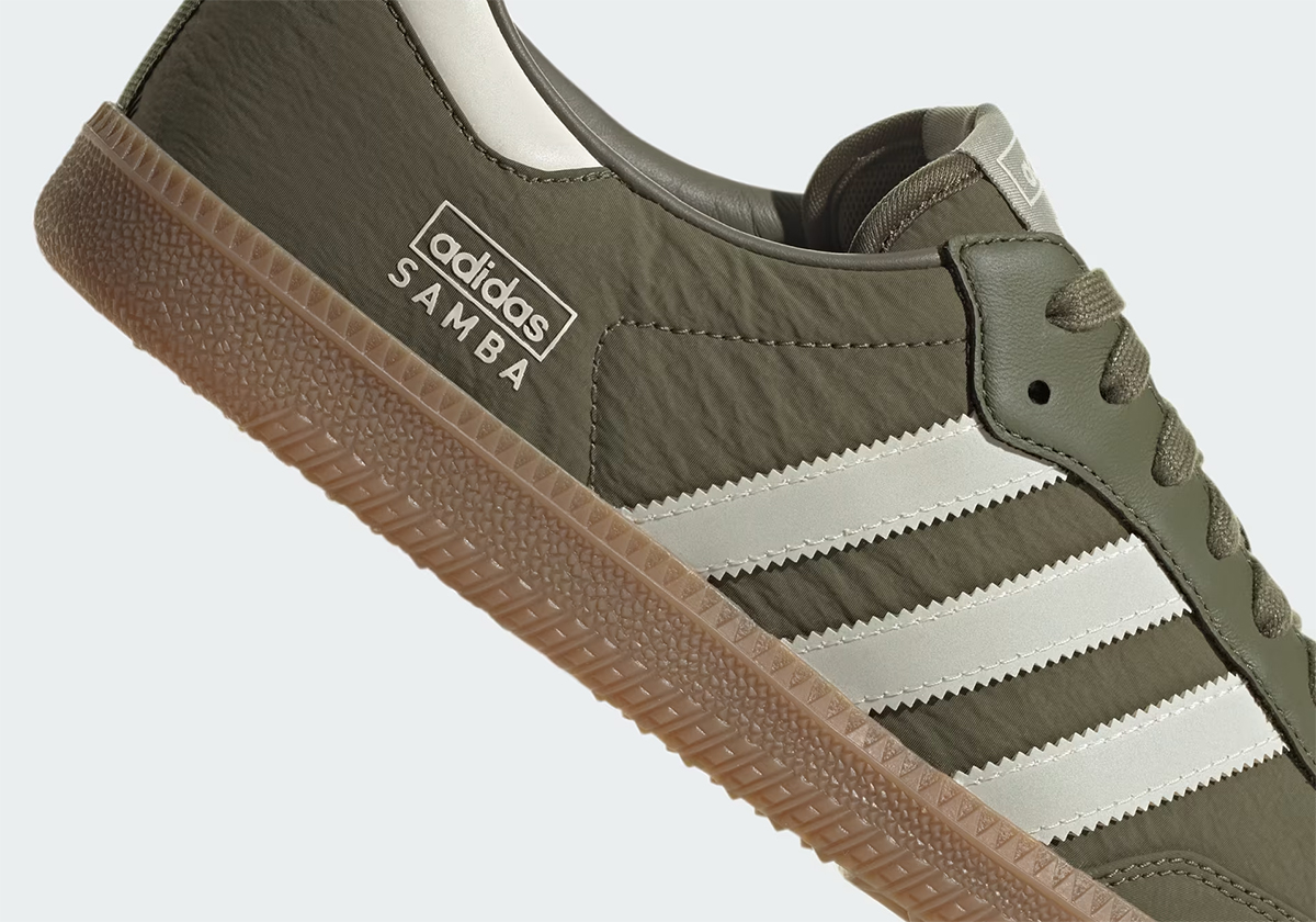 Adidas Samba Og Focus Olive Nylon Ie3440 1