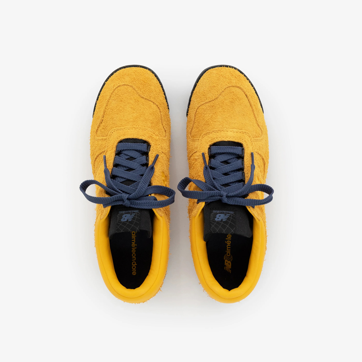 Aime Leon Dore New Balance Rainier Low Yellow Blue 2