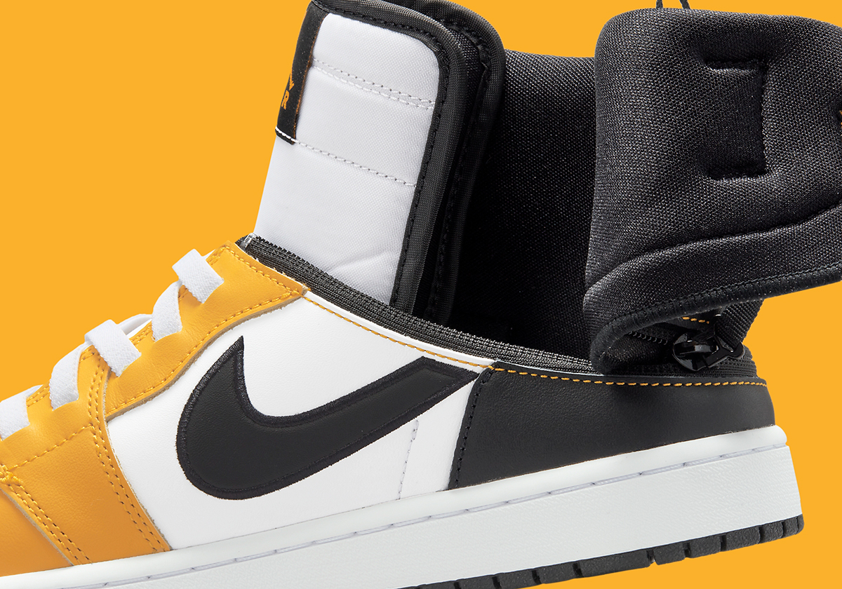 The Air Jordan 1 Flyease Shares A Familiar "Yellow Ochre" Accent