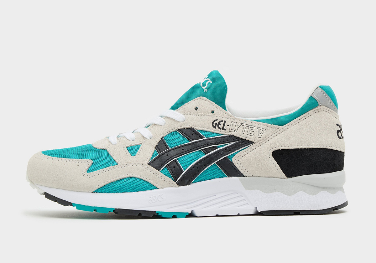 Asics Gel Lyte V Beige Teal Black 2