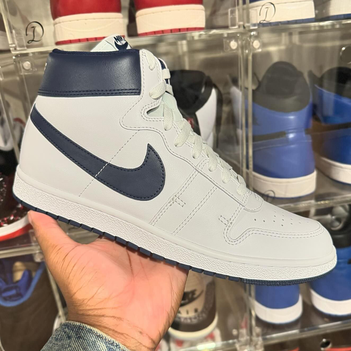 Jordan Air Ship Sp Midnight Navy Fj2385 141 2