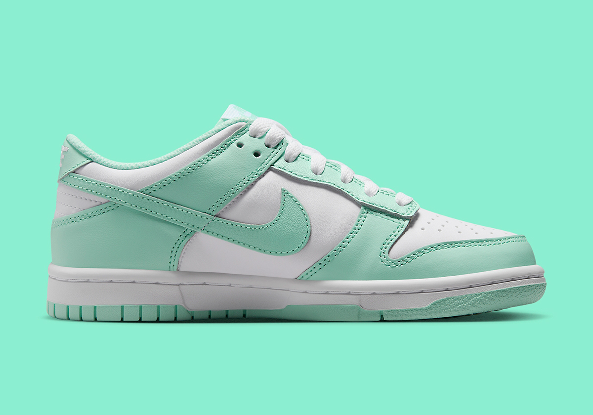 Nike Dunk Low Gs Light Green Fz3534 100 5