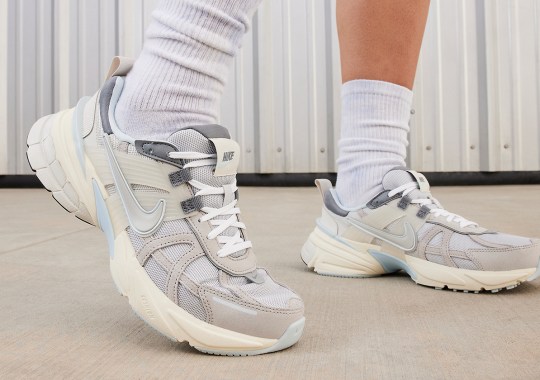 Sky Blues And “Light Bone” Prepare The Nike V2K Run For Spring