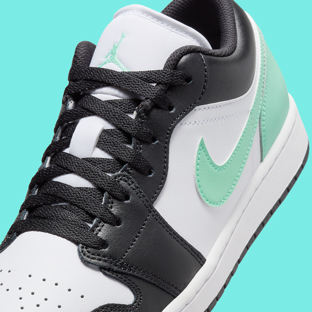 Air Jordan 1 Low Green Glow 553558 131 4