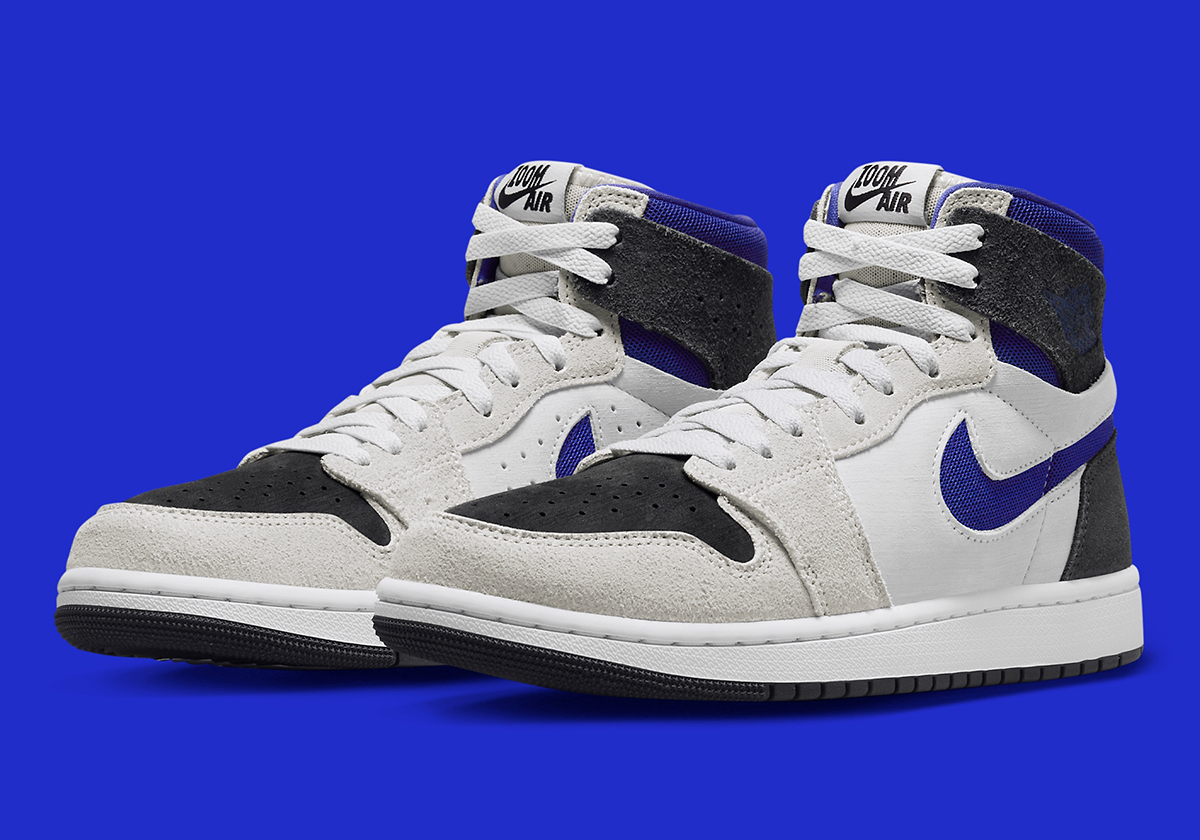 The Air Jordan 1 Zoom CMFT 2 Dresses Up In "Concord"