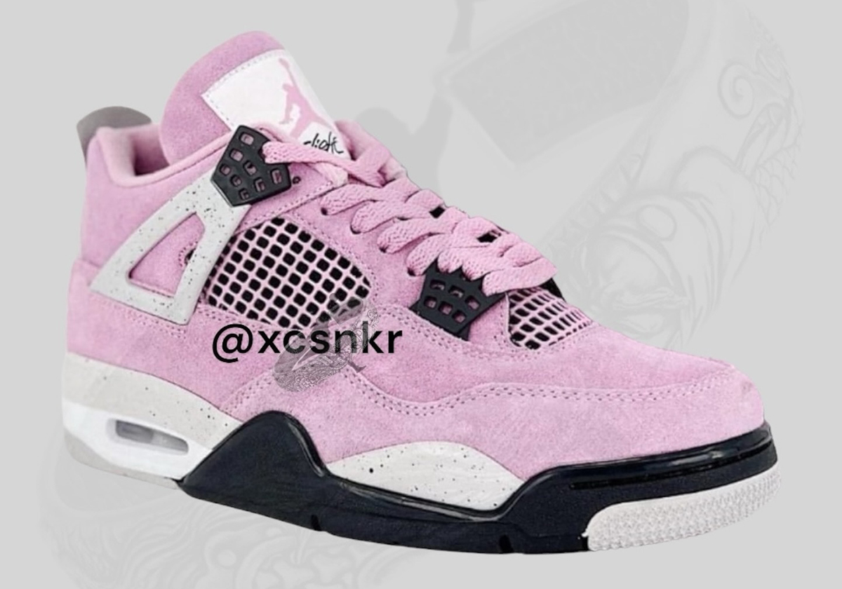 Detailed Look At The Air Jordan 4 “Orchid”