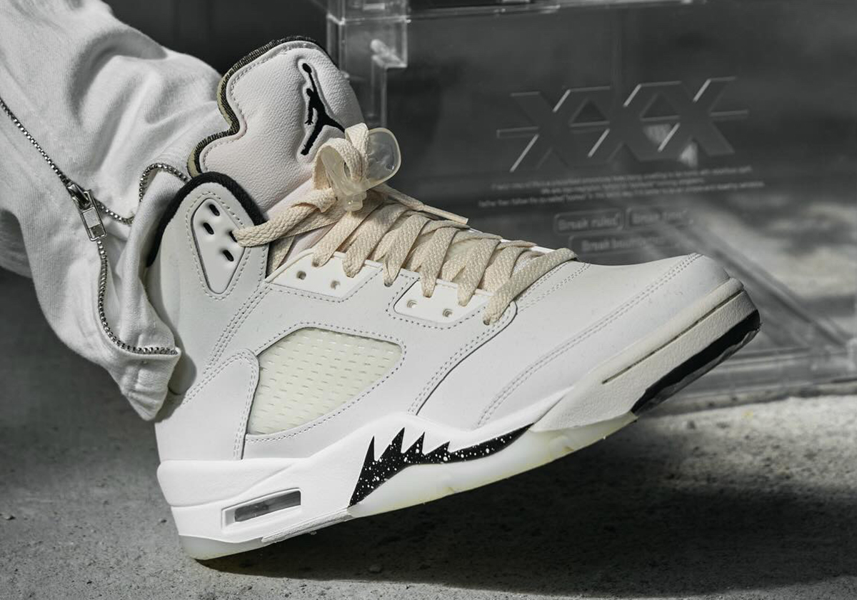 Detailed Look At The Air Jordan 5 "Sail"