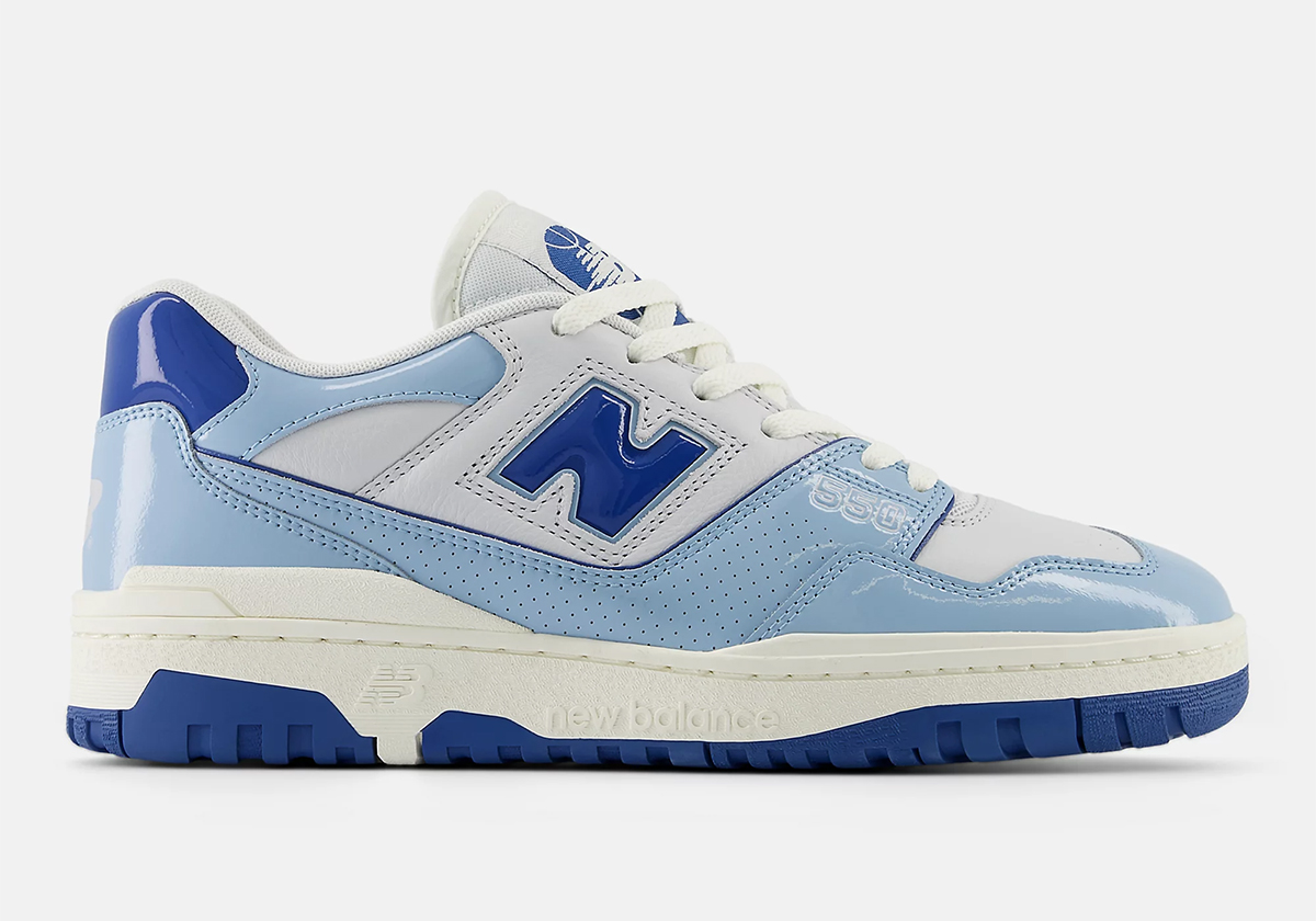 New Balance 550 Patent Leather University Blue Bb550kye 6
