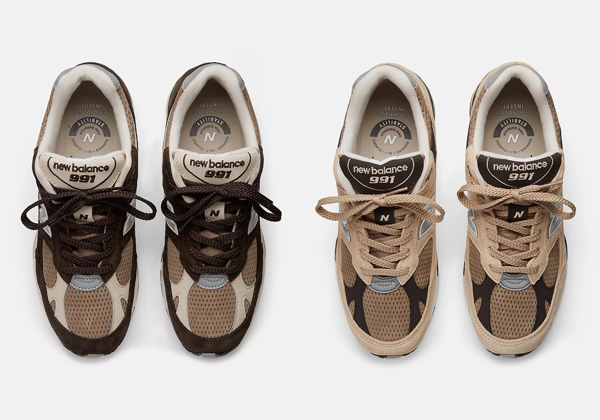 The New Balance 991 "Finale Pack" Features Diamond-Perforated Nubuck