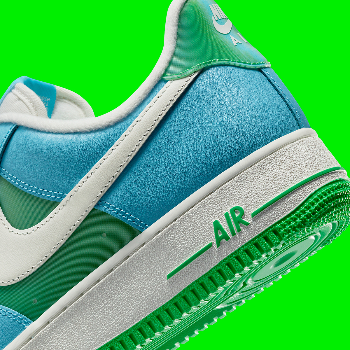 Nike Air Force 1 Low Stadium Green Aqua Blue Fz4032 407 3
