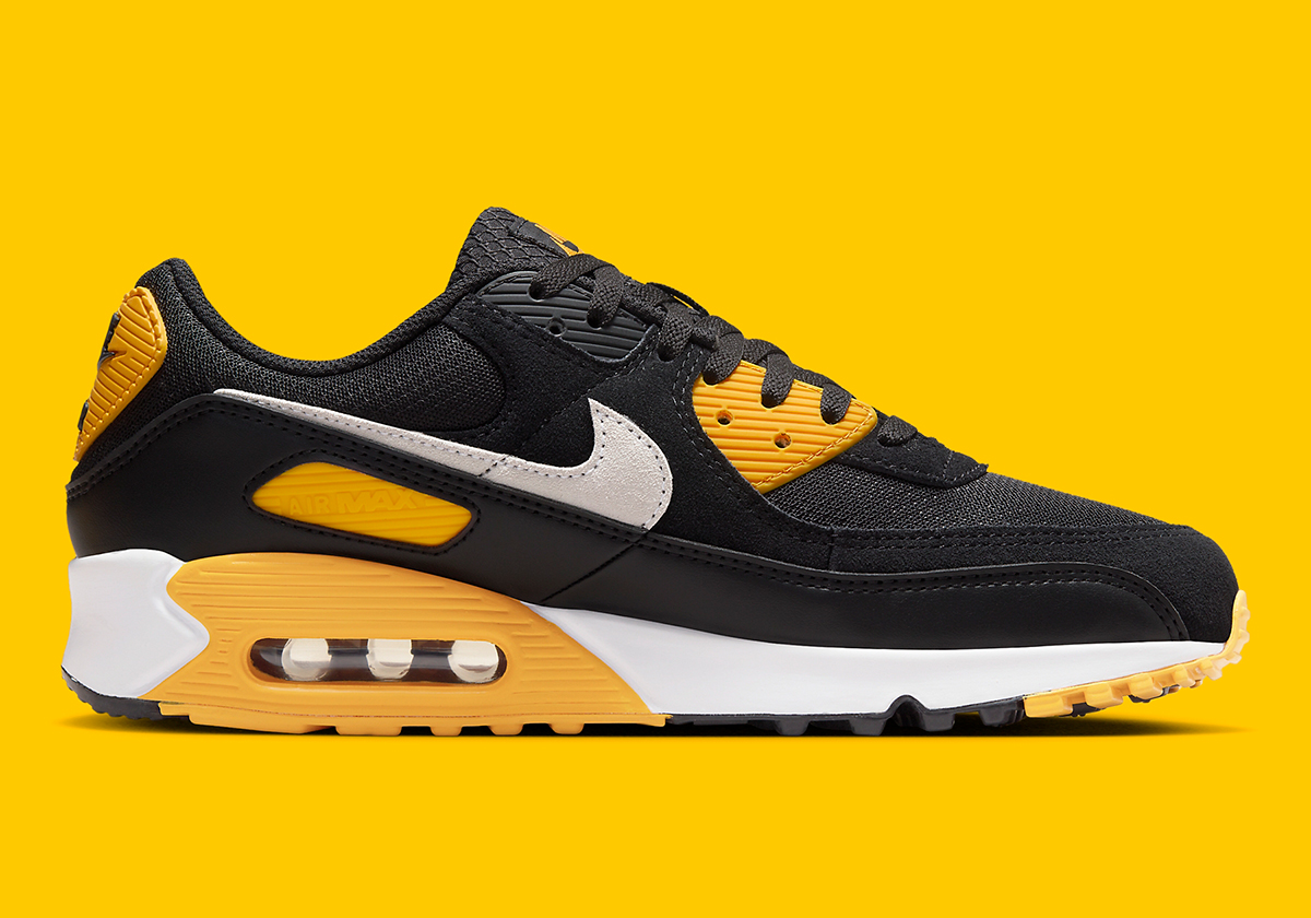 Nike Air Max 90 Black University Gold Fn6958 002 3