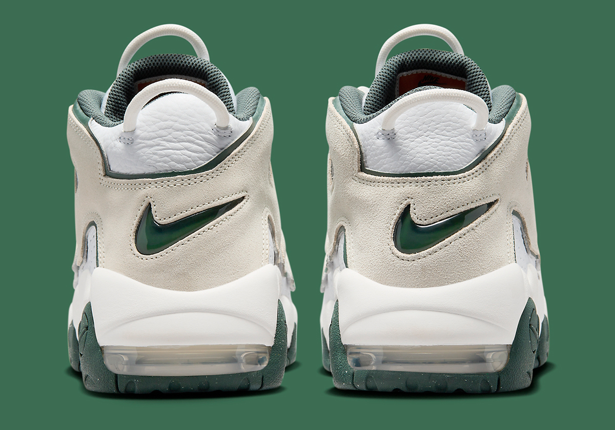 Nike Air More Uptempo White Sea Glass Vintage Green 5