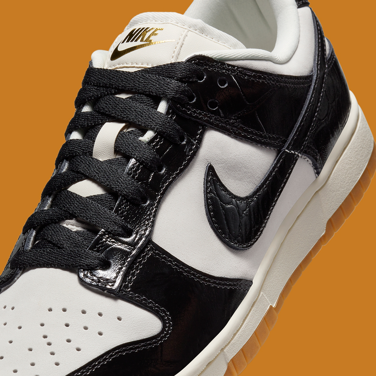 Nike Dunk Low Black Ostrich Fj2260 003 3