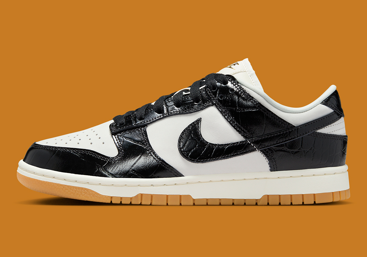 Nike Dunk Low Black Ostrich Fj2260 003 8