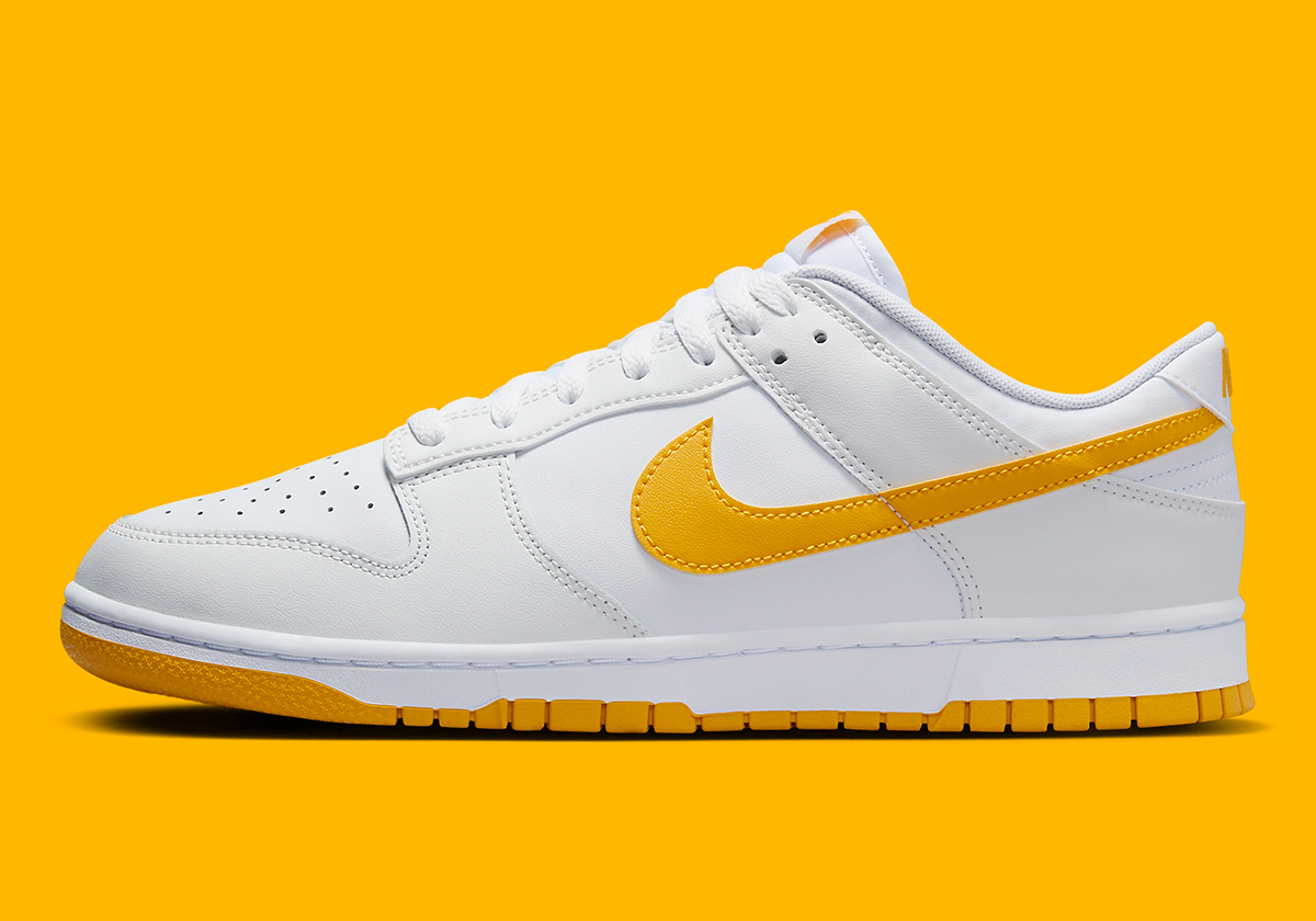 Nike Dunk Low White University Gold Dv0831 110 2