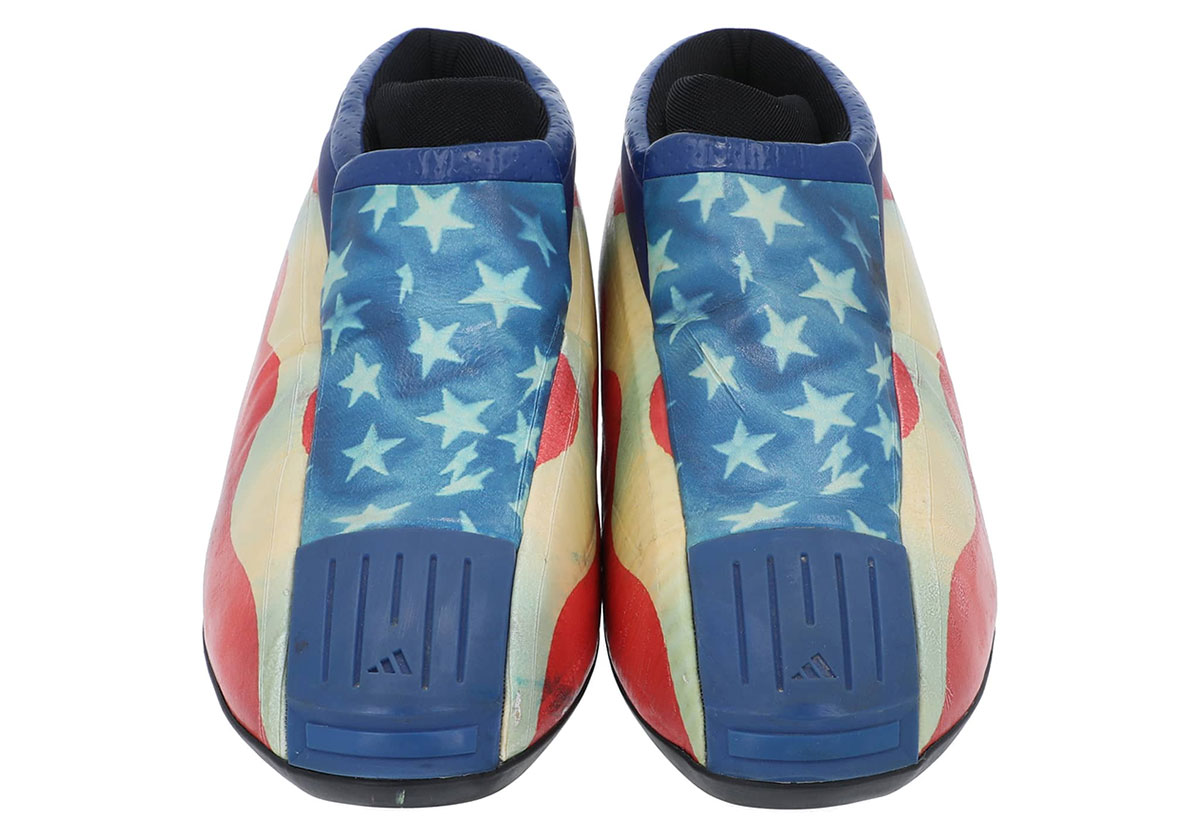 2002 Lebron James Adidas The Kobe 2 Usa Game Worn 2