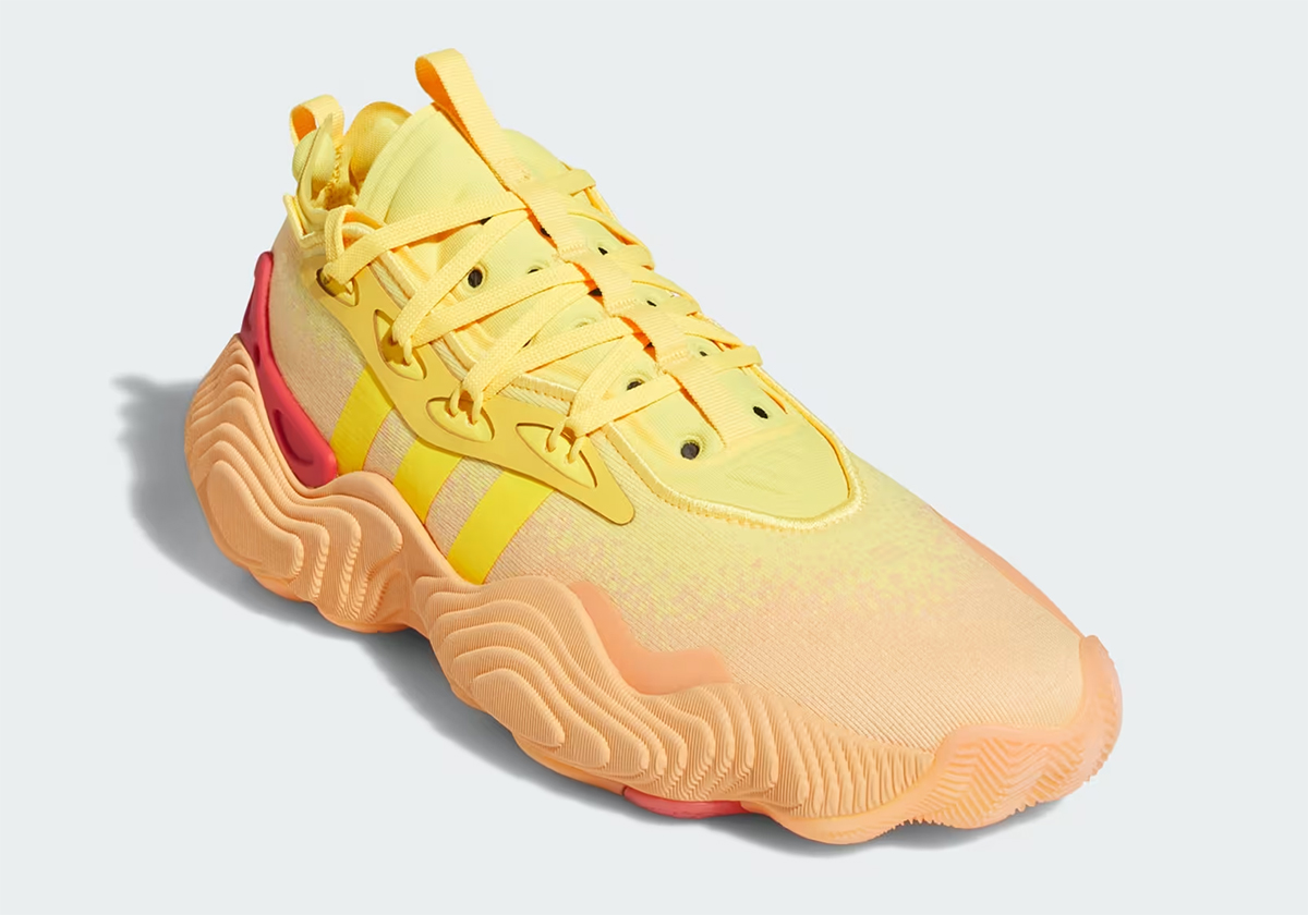 "Acid Orange" Drips On The adidas Trae Young 3