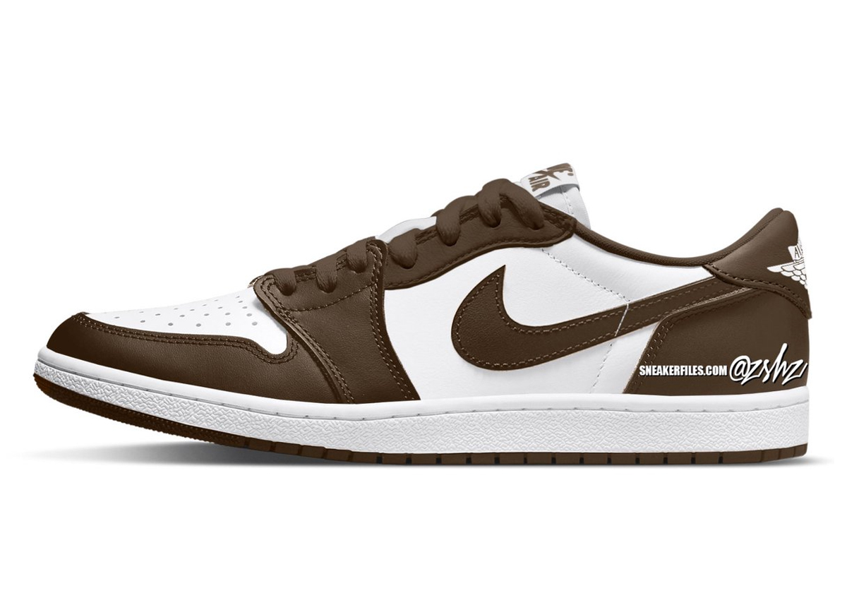 Air Jordan 1 Low 85 White Dark Mocha Fb9933 105