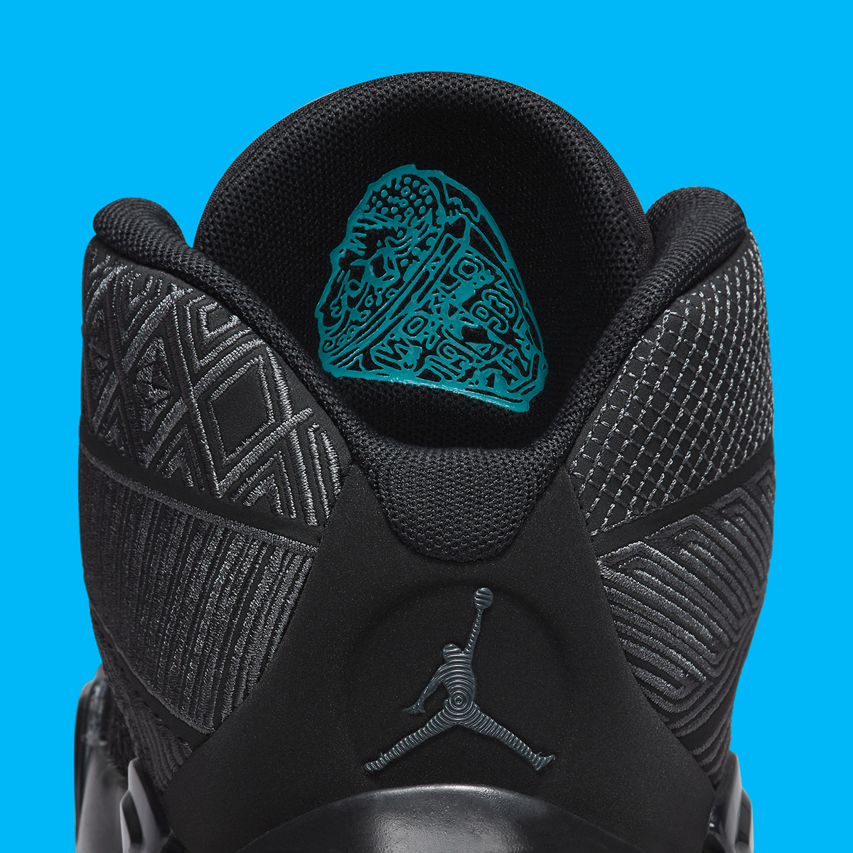 Air Jordan 38 Gs Black University Blue Dz3499 004 4