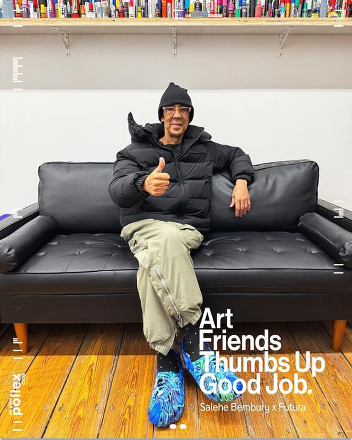 Futura Crocs Art Friends Thumbs Up Good Job 3