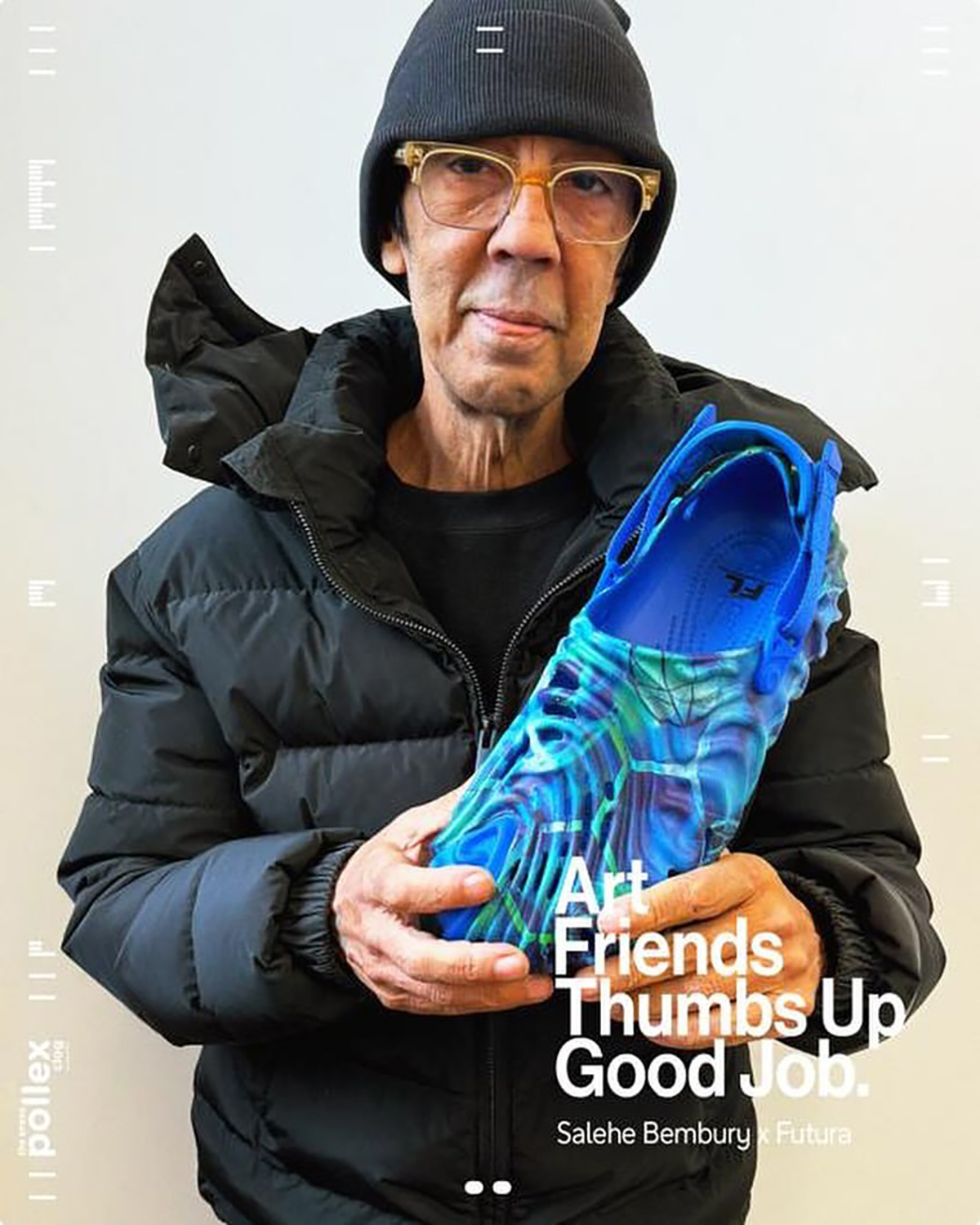 Futura Crocs Art Friends Thumbs Up Good Job 6