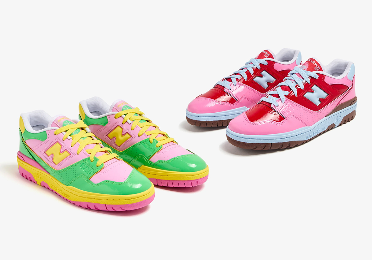 New Balance Channels The Early 2000s With Patent Leather 550s