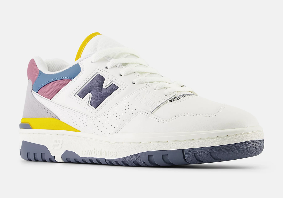 New Balance 550 Sea Salt Yellow Blue Bb550pgb 3