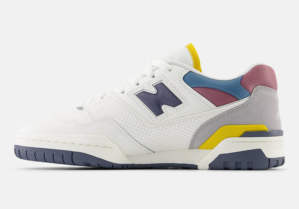 New Balance 550 Sea Salt Yellow Blue Bb550pgb 5