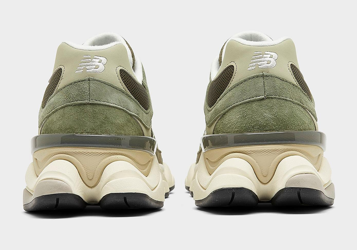 New Balance 9060 Dark Camo Dark Olive Sandstone U9060jgo 4