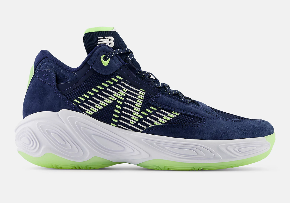 New Balance Fresh Foam Bb V2 Navy Green 1