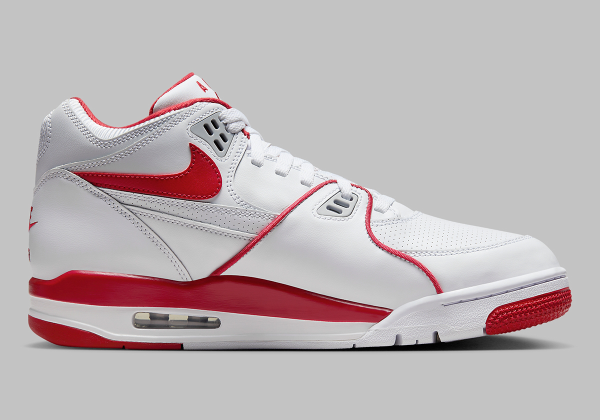 Nike Air Flight 89 White Red Grey Hm3467 100 7