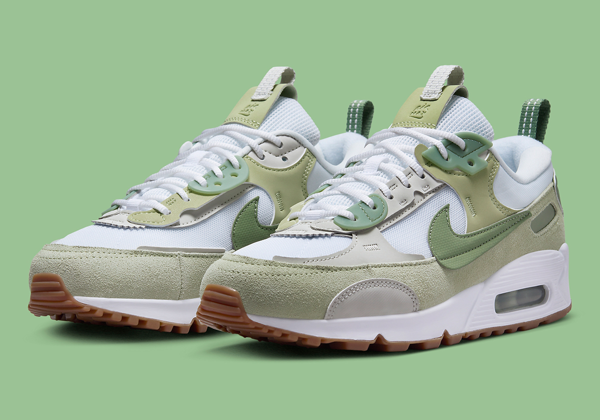 "Olive Aura" Clads The Nike Air Max 90 Futura