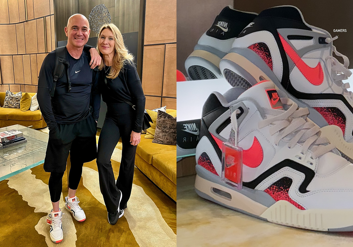 Andre Agassi’s 2024 Nike Air Tech Challenge II “Hot Lava” Drops August 30th