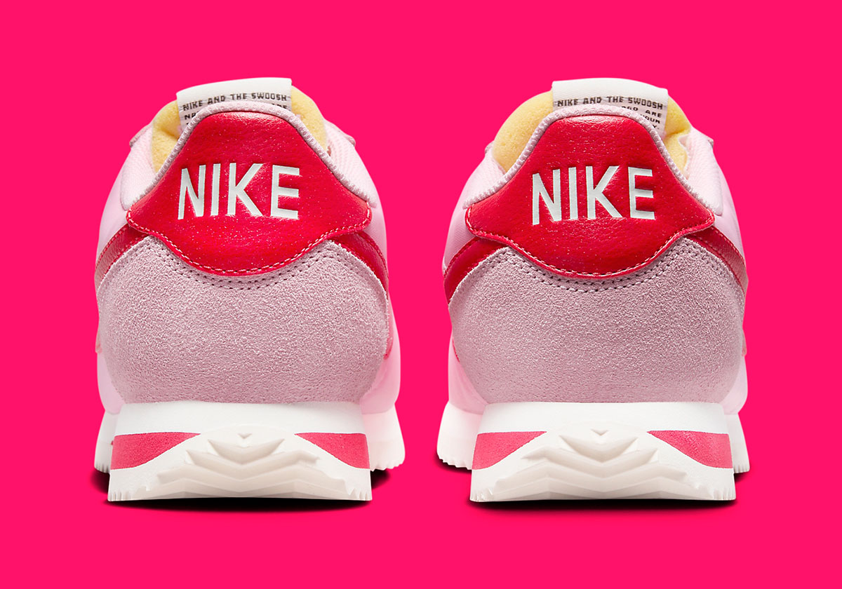 Nike Cortez Womens Medium Soft Pink Fire Red Hf9994 600 6