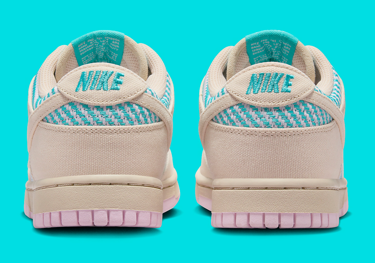 Nike Dunk Low Woven Hemp Multi Color Sanddrift Hf5077 902 8