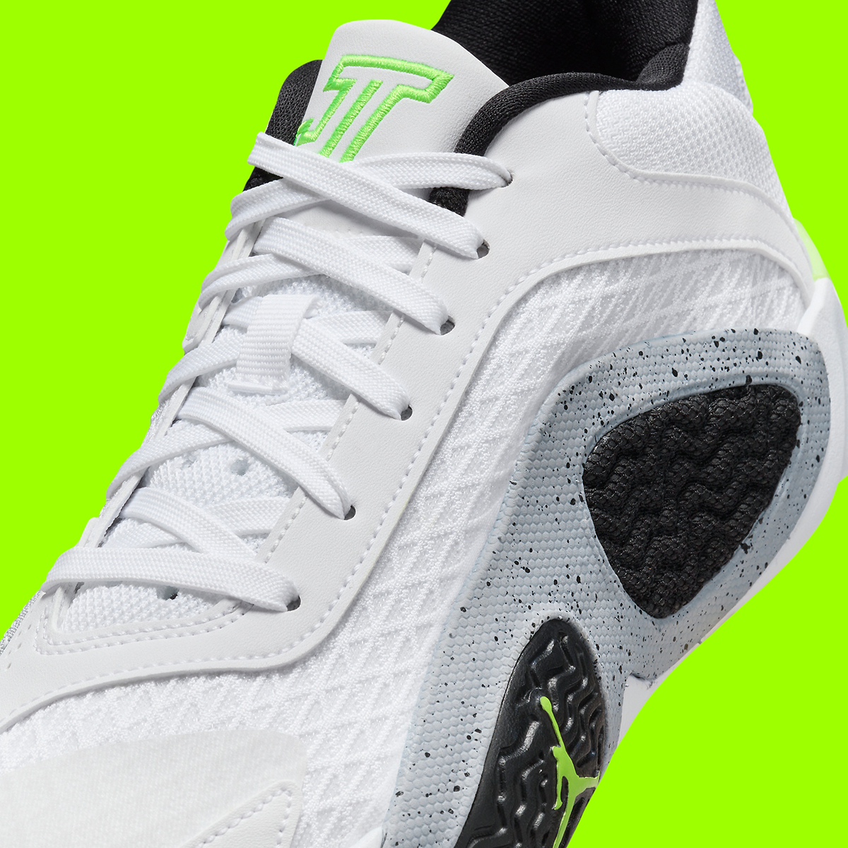 Jordan Tatum 2 Gs White Black Electric Green Fj6459 100 4