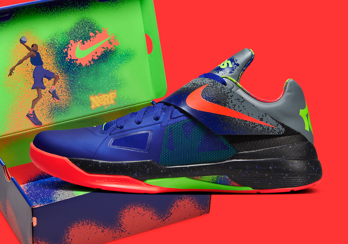 The Nike KD 4 “Nerf” Releases On August 9th