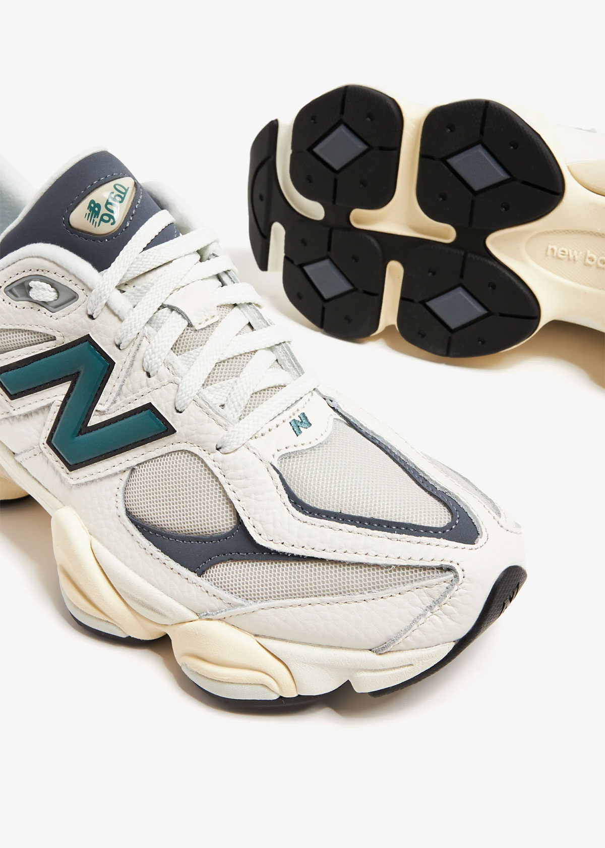 New Balance 9060 White Teal Navy U9060esd 1