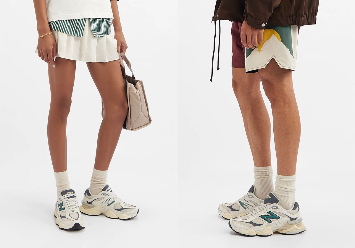 Available Now: The New Balance 9060 "White/Teal"