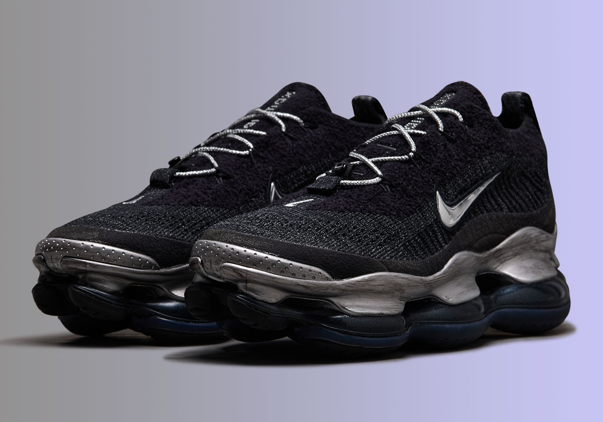 Nike Air Max Scorpion Shroud Black Metallic Silver 2