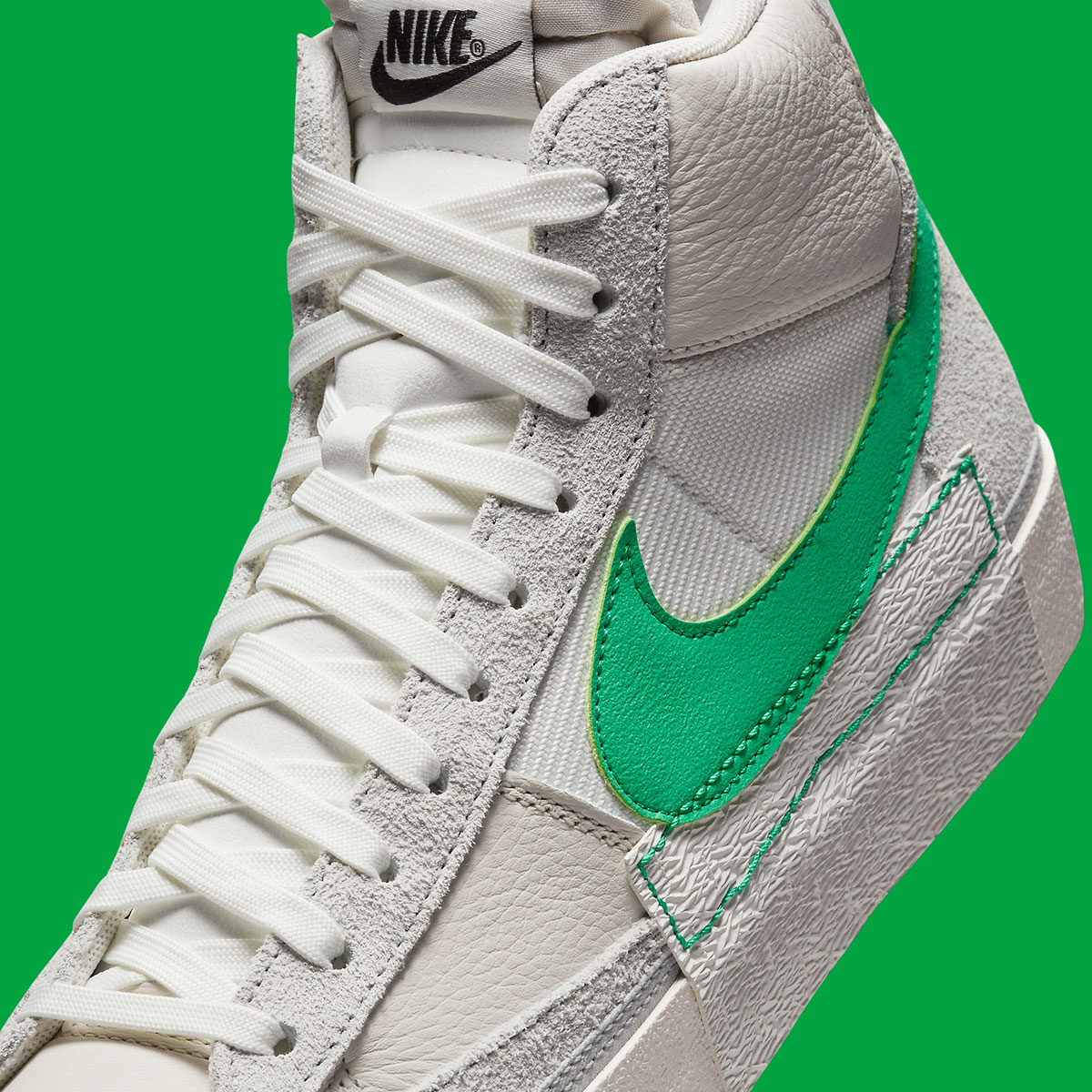 Nike Blazer Mid Pro Club Pure Platinum Summit White Stadium Green Dq7673 004 7