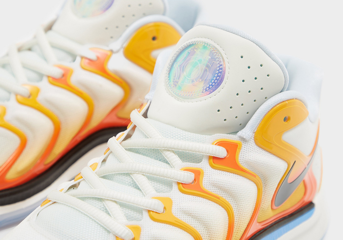 Nike Kd 17 University Gold Black Safety Orange Fj9487 700 4