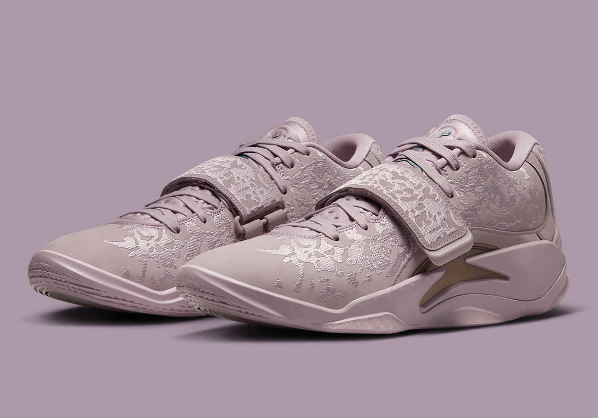 “Orchid” Embroidery Vines Across The Jordan Zion 3 SE