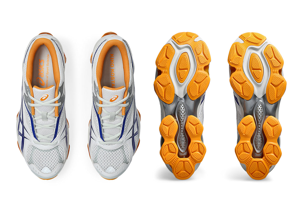 Kiko Asics Gel Quantum Zientzia White Blue Orange 1201a869 100 3