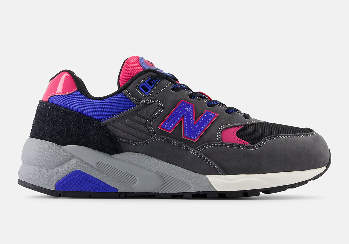 New Balance 580 Patent Magnet Purple Mt580sfc 3