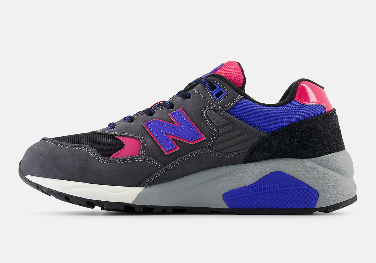 New Balance 580 Patent Magnet Purple Mt580sfc 5