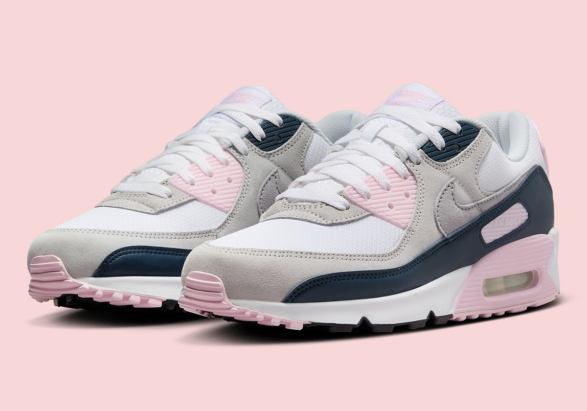 AVAILABLE NOW: Nike Air Max 90 "Navy/Pink"