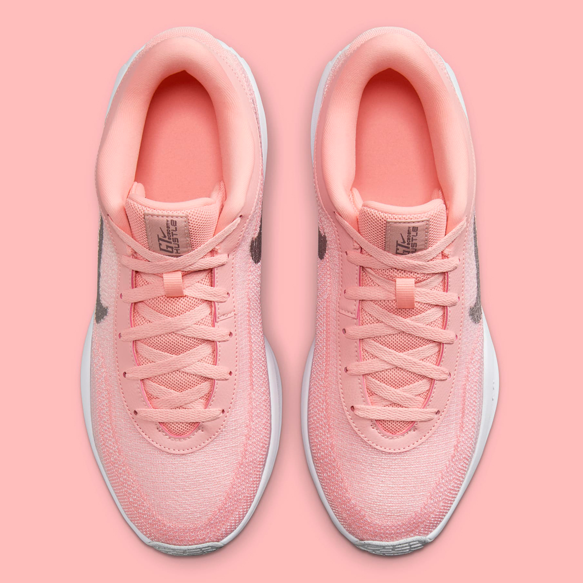 Nike Gt Hustle Academy Pink Tint Taupe Grey Platinum Tint Fj7791 601 3