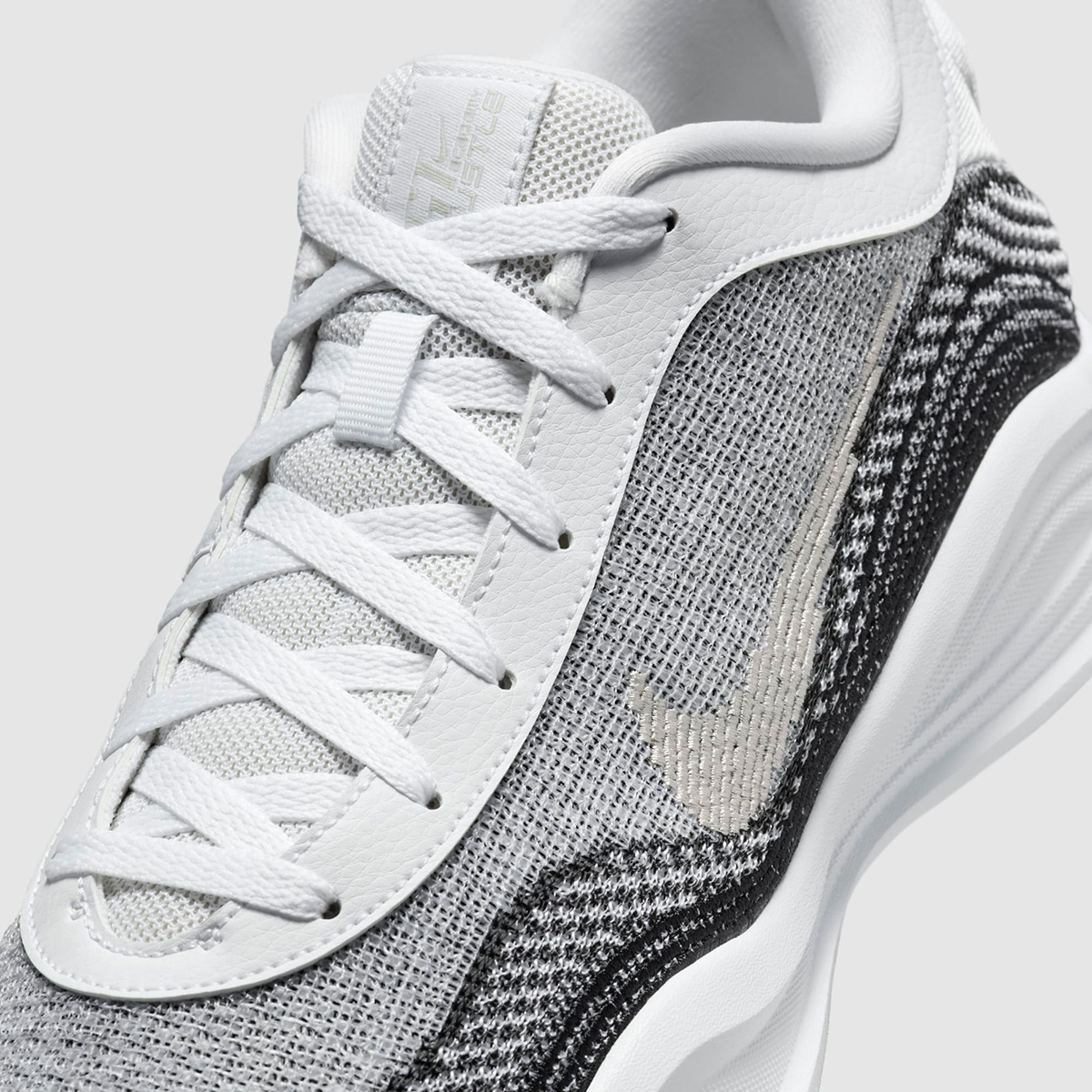 Nike Gt Hustle Academy White Grey Black Fj7791 100 5